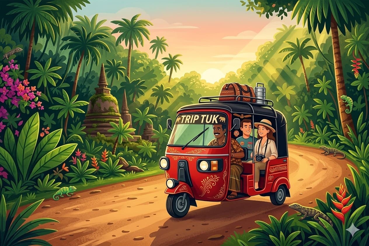 Tuk tuk front view